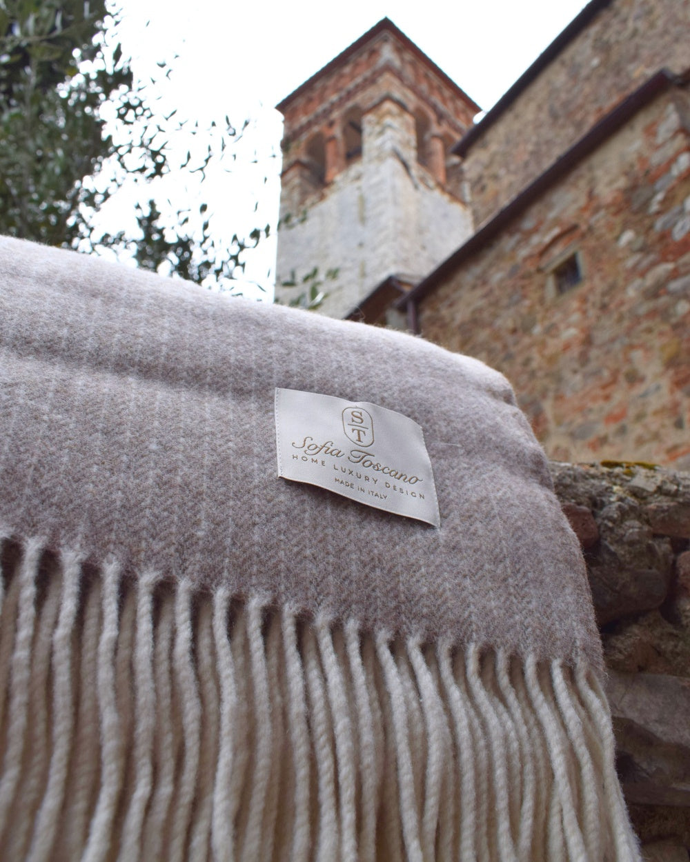 Nitra 100 Throw – Plaid in Lana Riciclata e Cashmere - Sofia Toscano