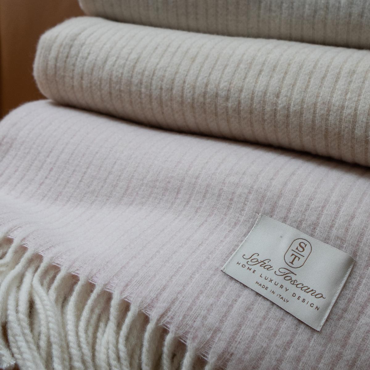 Ruby Throw – Plaid in Lana Riciclata e Cashmere