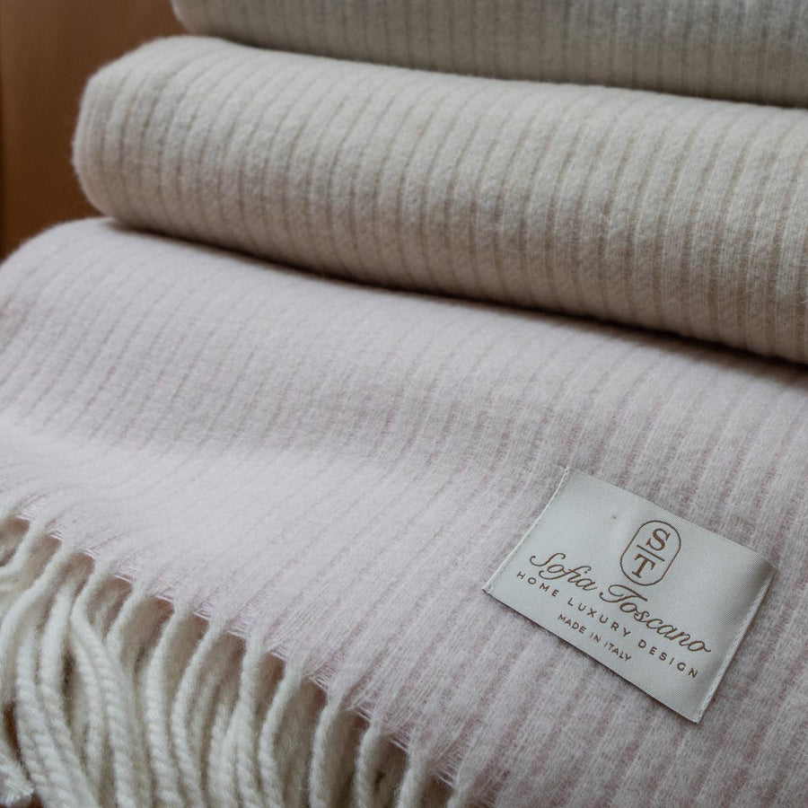 Ruby Throw – Plaid in Lana Riciclata e Cashmere