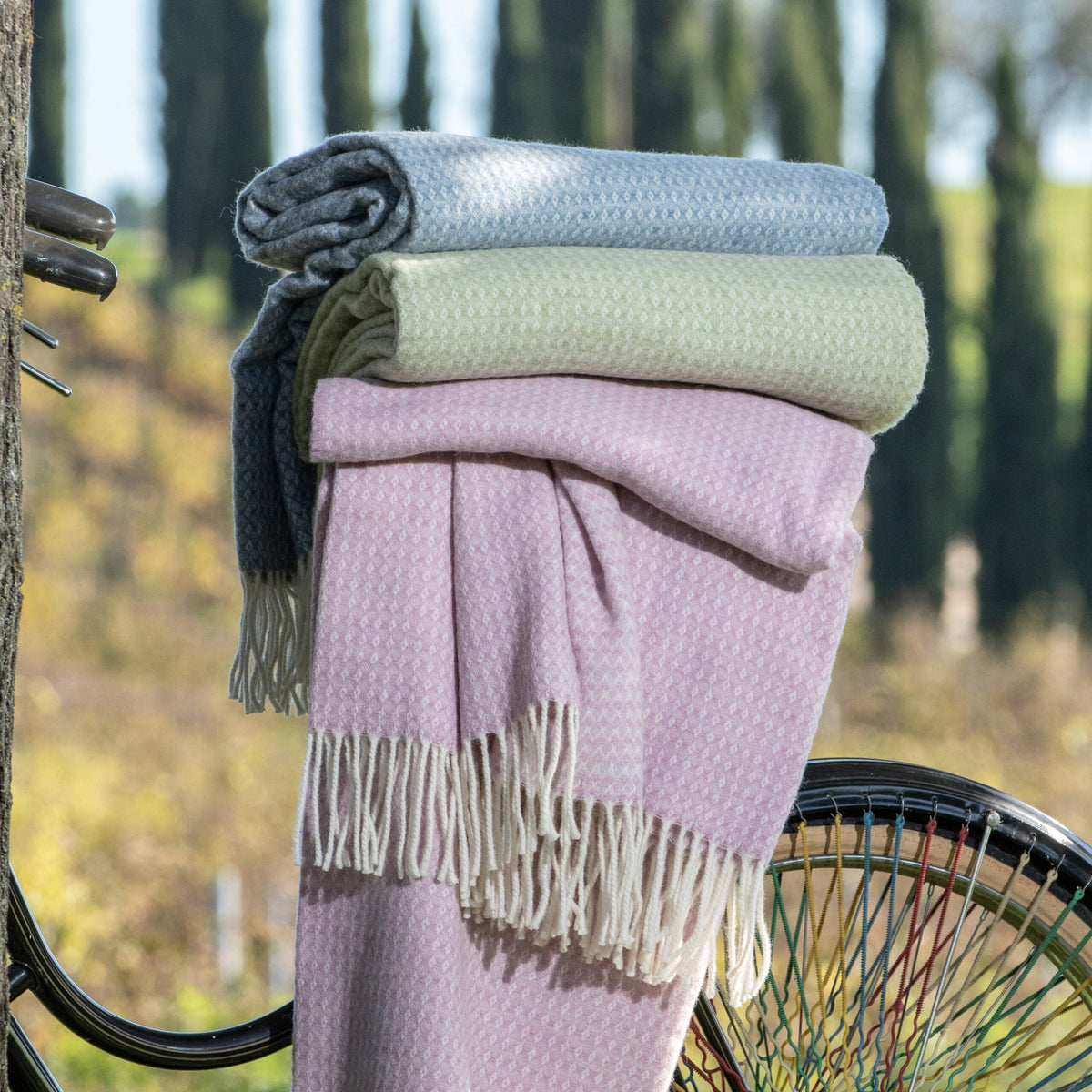 Fara Throw400 – Coperta in Lana Riciclata - Sofia Toscano