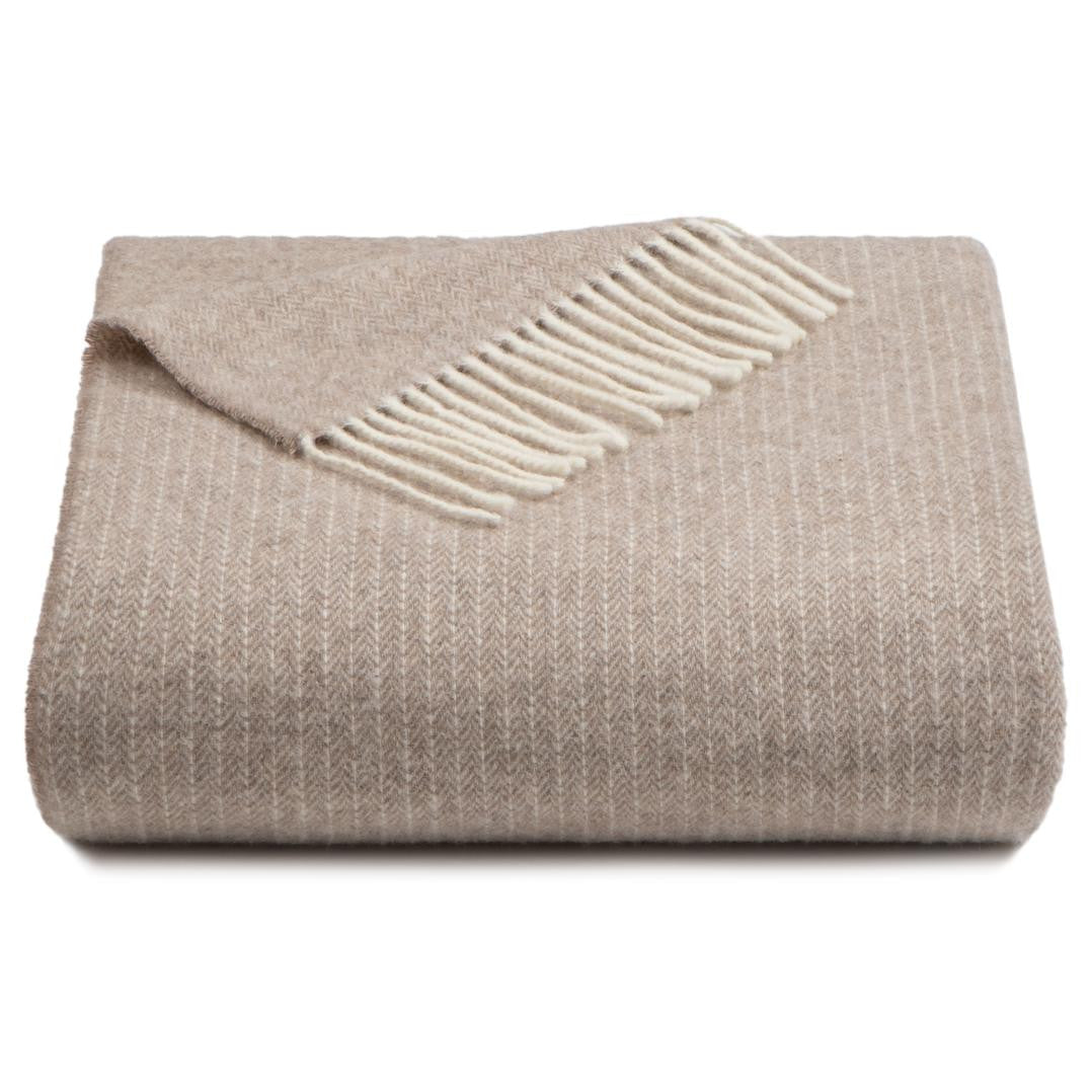 Nitra 100 Throw – Plaid in Lana Riciclata e Cashmere