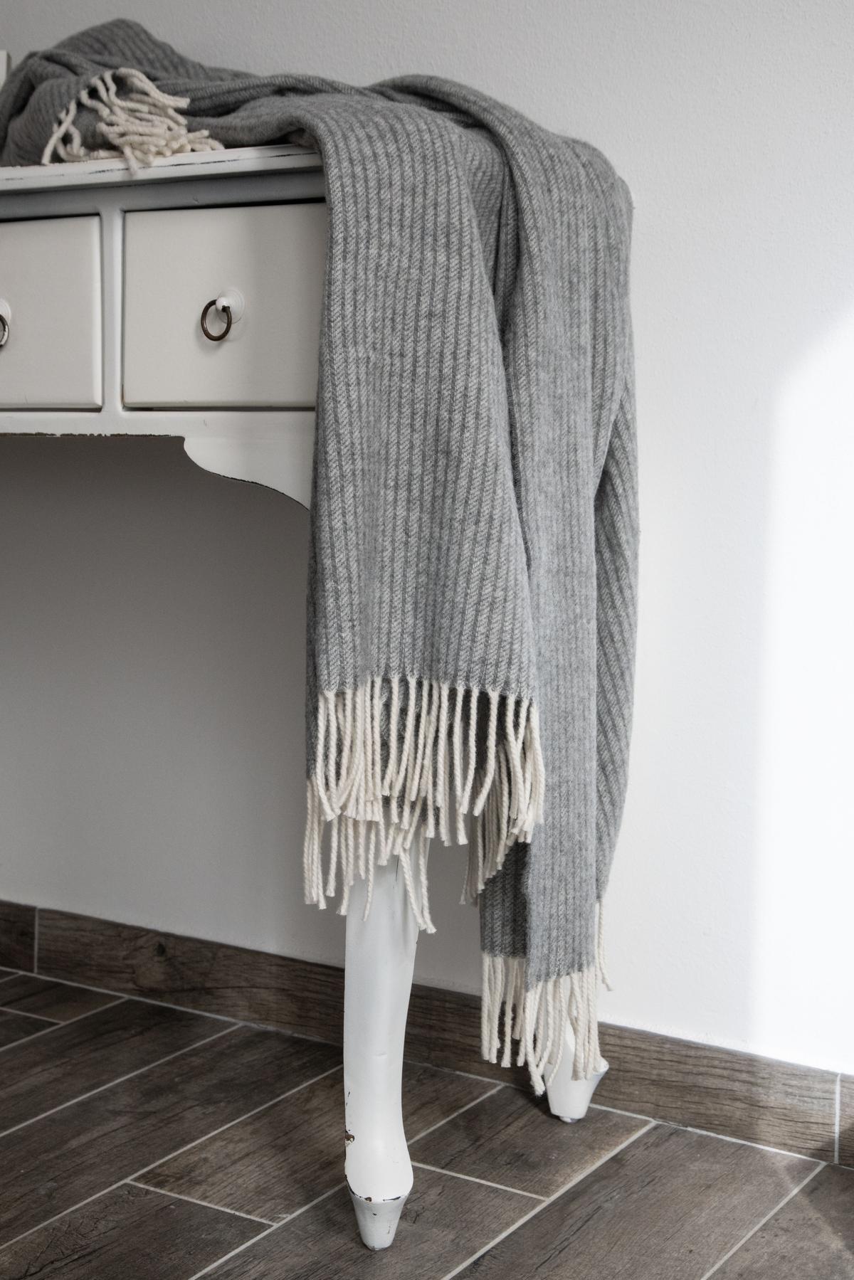 Ruby Throw – Plaid in Lana Riciclata e Cashmere