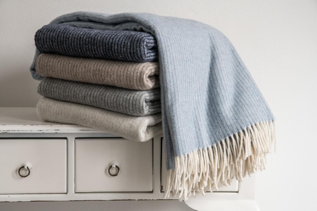 Ruby Throw – Plaid in Lana Riciclata e Cashmere