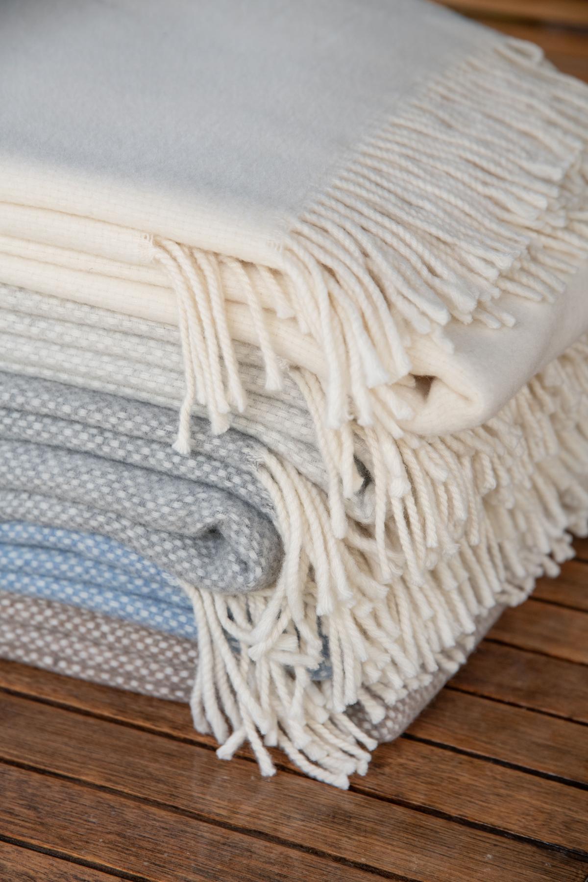 Dream Throw – Plaid in Lana Riciclata e Cashmere