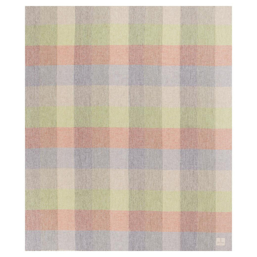 Tavola Check Throw – Plaid in Lino con Motivo a Quadri